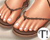 T! Boho Brown Sandals