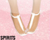 ♡ | White Sandals