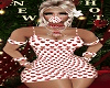 HOT VDAY RED HEART DRESS