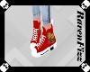 Junk Food Red Sneakers