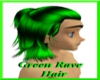 Green Rave Hair