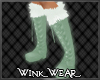 Winter Boots (mint)