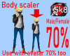 70% Teens BodyScaler M/F