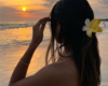 Sunset girl