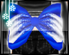 [Snow] Blue Sparkle Bow