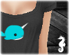 |P| Gray Narwhal Top.
