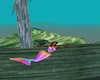 {K} Mermaid Swimming
