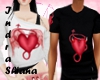 couple love t-shirt