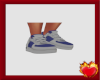 Blue & Gray Shoes