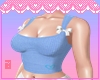 F3 | Blue Bows Top