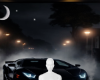 Smoking car background