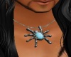 Spider turquoise Necklac
