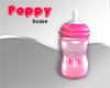 Pink baby bottle