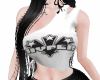 BY - Hyper Whte Crop Top