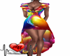 Neon Heart Dress