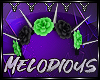 M♪ Green Goth Tiara