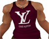 LV Muscle Tank Red