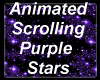 Scrolling Purple Stars