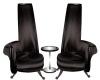 Leather Twin Chairs