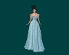 MNG Boa gown ( blue)