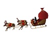 Santa's sleigh Animated