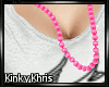 [K]*Pink Pearl Necklace*