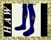 Royal Blue Boots - F