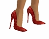 MzE Red Sparkle Heels