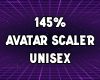 X. AVATAR SCALER 145%