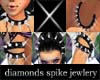 diamond spike jewlery