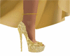 Gold Sexy Shoes