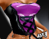 (X)TOP purple corset