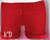 Red Shorts- Boy-