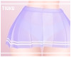 Transparent Skirt Purple