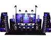 huge double DJ Booth