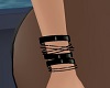 Black Bangle Bracelet