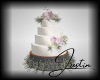 JW Cream Wedding Cake