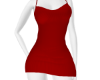 red strap dress