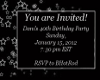 Dani's 4th Bday Invite