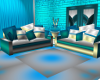 Shimmer Sofa Set