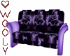 Cuddle Couch Purple Rose