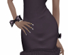 X-Mas Bows Vamp Purple