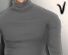 Grey Turtleneck Fit