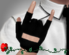 Simple Black Gloves