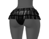 Leather skirt + belt