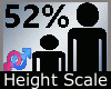 Scale Height 52% M