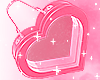 1S♥ Pink Heart Bag