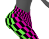 checkered emo leggings