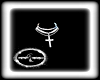 DW DIAMOND CROSS NECKLAC