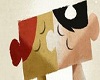 Puzzle Kiss Sticker